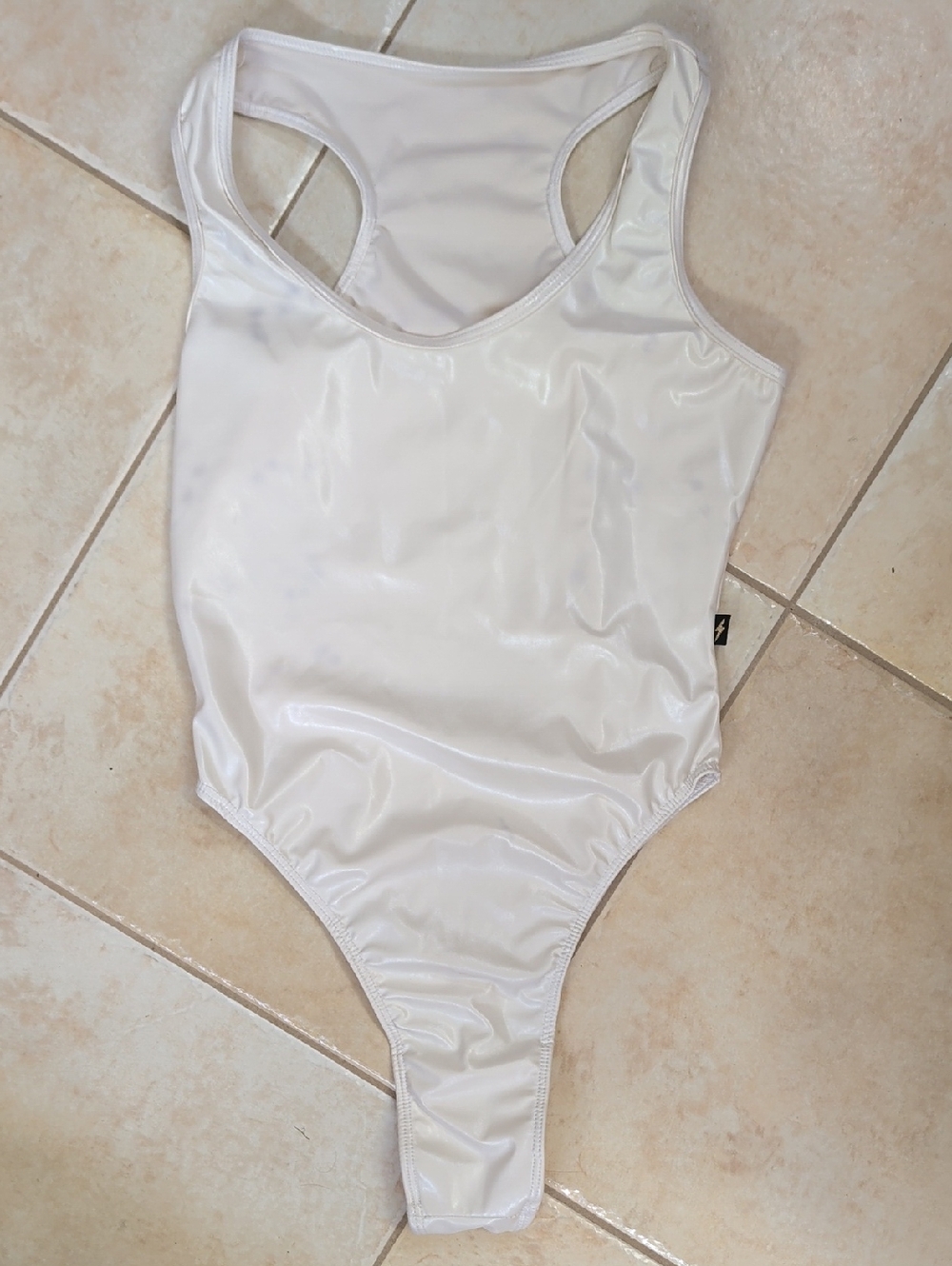 Cleo The Hurricane Liquid Racerback One-piece